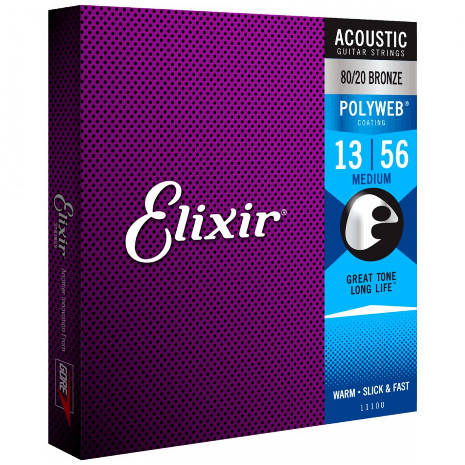 ELIXIR 11100 - Струны для акустической гитары