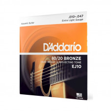 D'ADDARIO EJ10 - Струны для акустической гитары