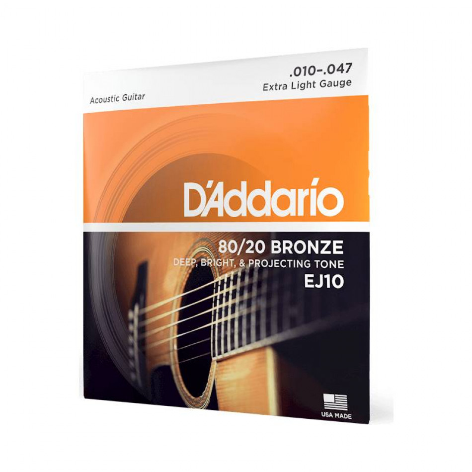 D'ADDARIO EJ10 - Струны для акустической гитары