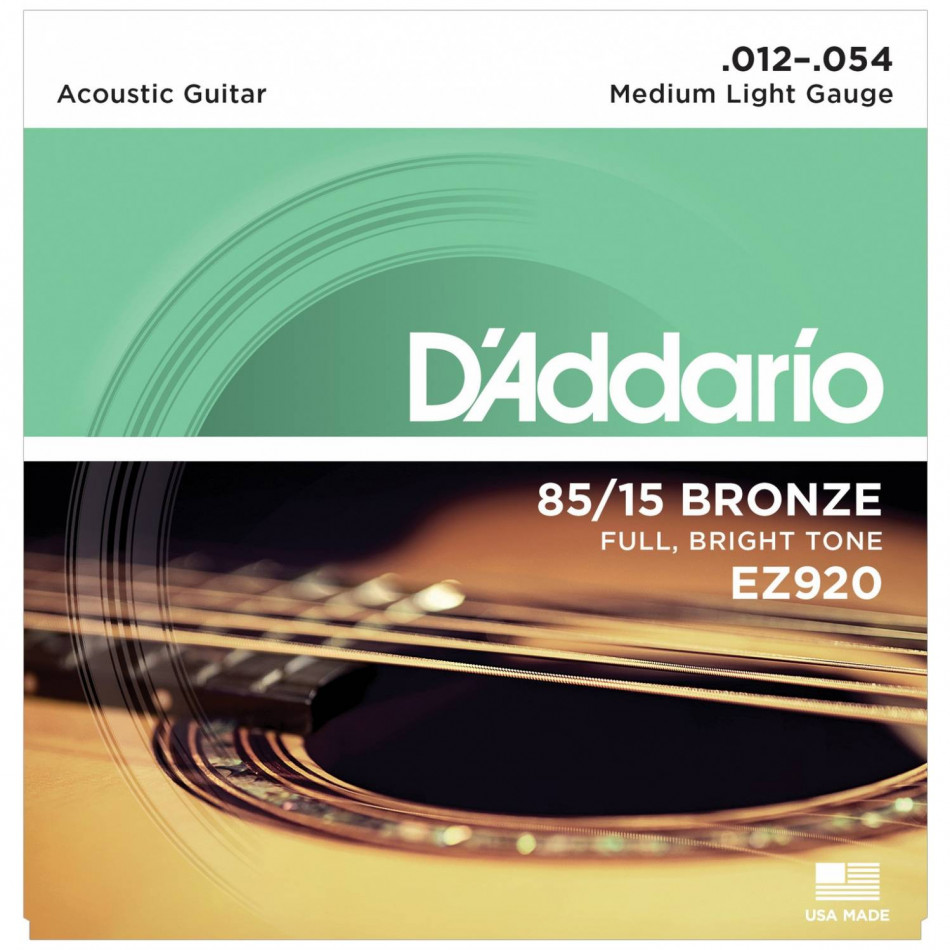 D'ADDARIO EZ920 - Струны для акустической гитары