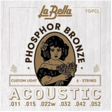 LA BELLA 7 GPCL - Струны для акустической гитары
