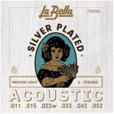LA BELLA 700 ML - Струны для акустической гитары