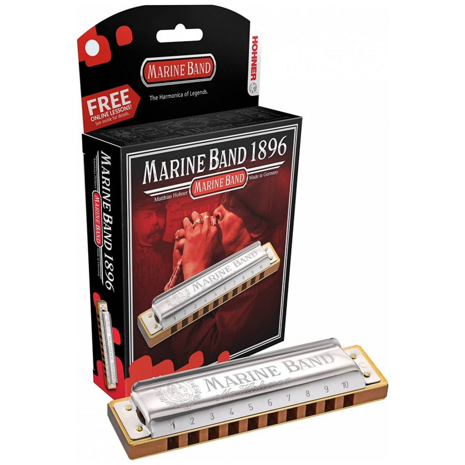 HOHNER Marine Band 1896/20 E harm minor - Губная гармоника диатоническая