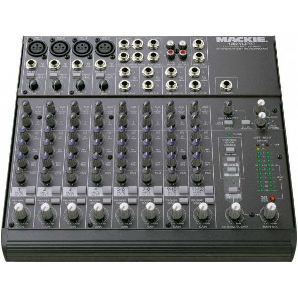 MACKIE 1202 VLZ 4 - Микшерный пульт