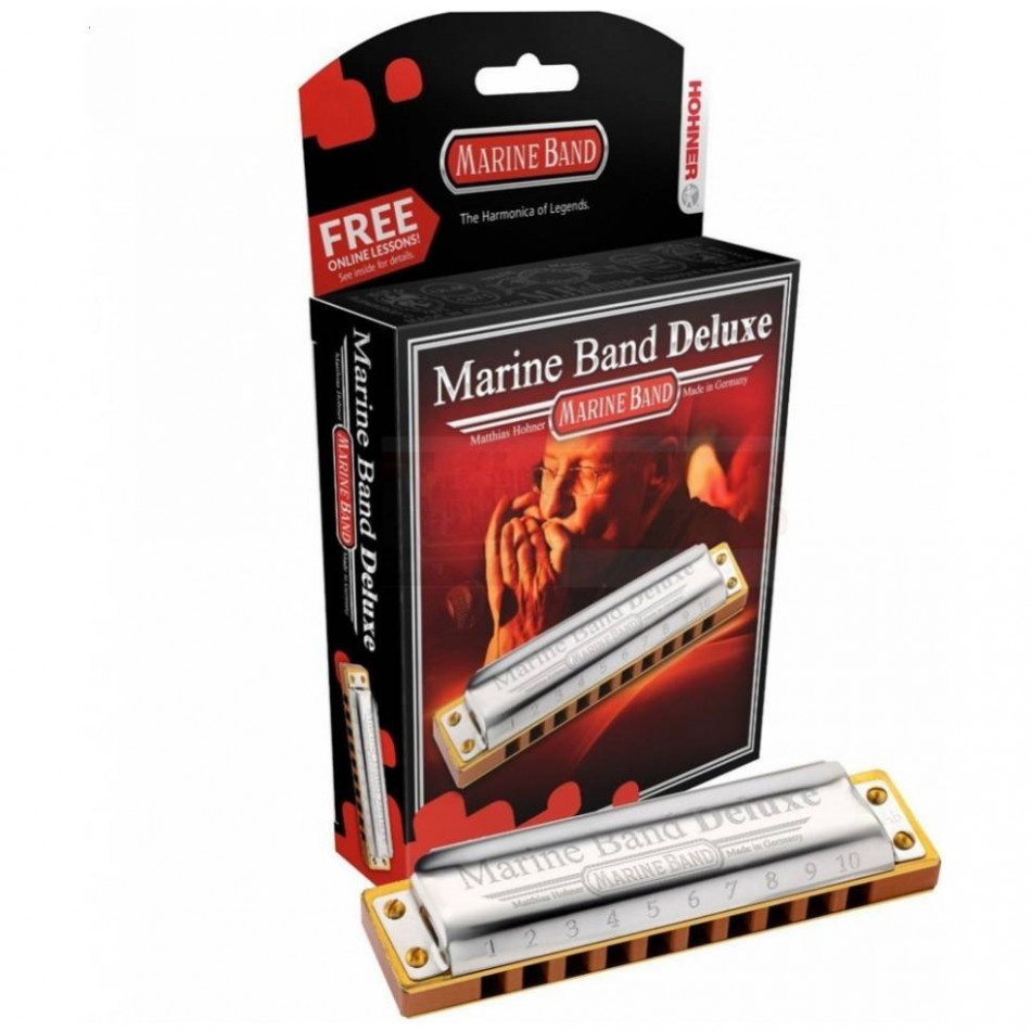 HOHNER Marine Band Deluxe 2005/20 C - Губная гармоника диатоническая