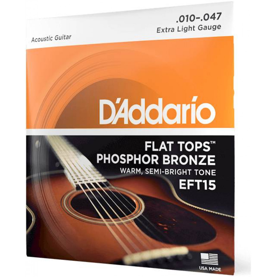 D'ADDARIO EFT 15 - Струны для акустической гитары
