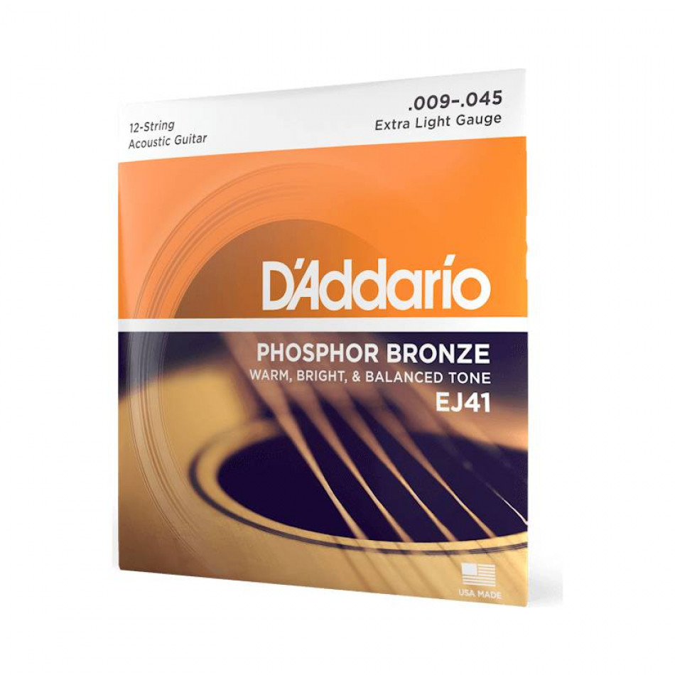 D'ADDARIO EJ41 - Струны для 12 струнной акустической гитары