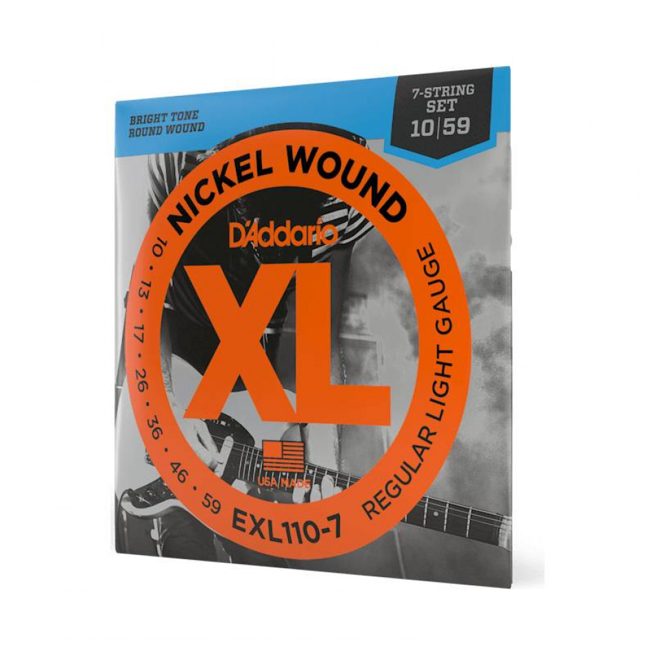D'ADDARIO EXL110 7 - Струны для 7 струнной электрогитары