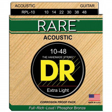 DR RPL 10 - Струны для акустической гитары