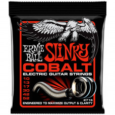ERNIE BALL 2715 Cobalt Slinky Skinny Top Heavy Bottom 10-52 - Струны для электрогитары