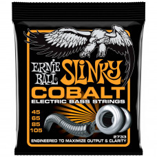 ERNIE BALL 2733 Cobalt Slinky Hybrid 45-105 - Струны для бас-гитары