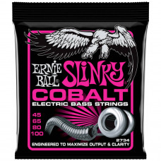 ERNIE BALL 2734 Cobalt Slinky Super 45-100 - Струны для бас-гитары