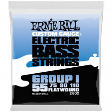 ERNIE BALL 2802 Flatwound 55-110 - Струны для бас-гитары