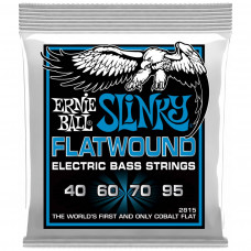 ERNIE BALL 2815 Flatwound Slinky Extra 40-95 - Струны для бас-гитары
