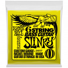 ERNIE BALL 2837 Nickel Wound 5/8 Scale Slinky 20-90 - Струны для 6 струнной бас-гитары