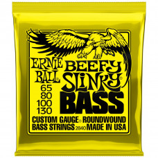 ERNIE BALL 2840 Nickel Wound Slinky Beefy 65-130 - Струны для бас-гитары