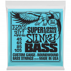 ERNIE BALL 2849 Nickel Wound Long Scale Slinky 45-105 - Струны для бас-гитары