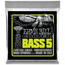 ERNIE BALL 3836 Coated Slinky 45-130 - Струны для 5 струнной бас-гитары