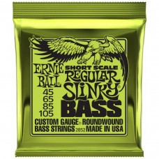 ERNIE BALL 2852 Nickel Wound Short Scale Slinky Regular 50-105 - Струны для бас-гитары