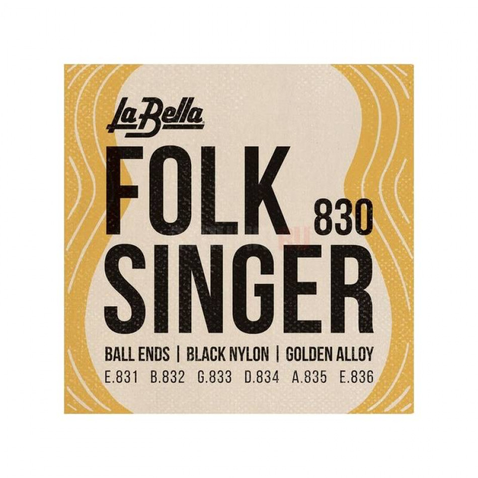 LA BELLA 830 - Струны для фолк гитары
