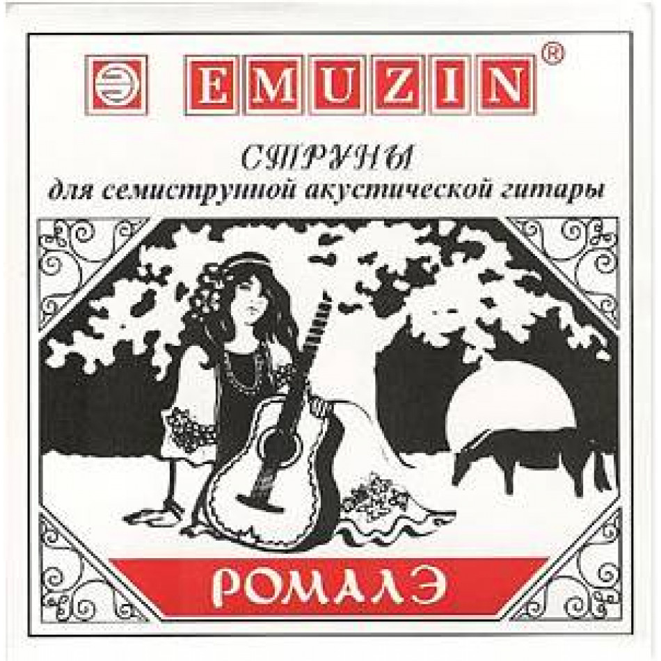 EMUZIN РОМАЛЭ 7РОМ - Струны для акустической гитары