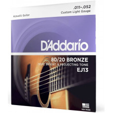 D'ADDARIO EJ13 - Струны для акустической гитары