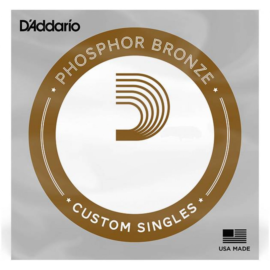 D'ADDARIO PB022 - Струна одиночная для акустической гитары