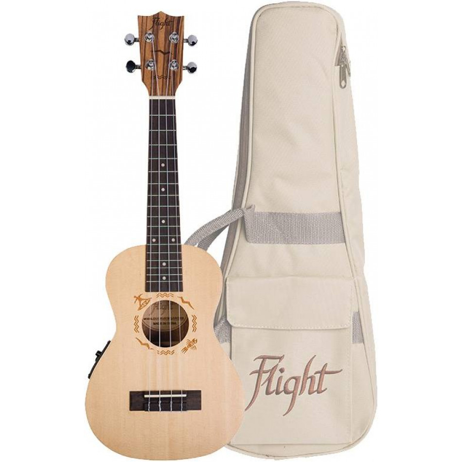 FLIGHT DUC525 EQ SP/ZEB - Укулеле концерт
