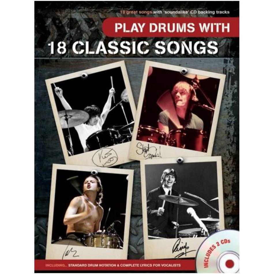 MUSIC SALES AM999361 - Книга с нотами / аккордами для ударных