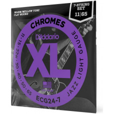 D'ADDARIO ECG24-7 - Струны для 7 струнной электрогитары