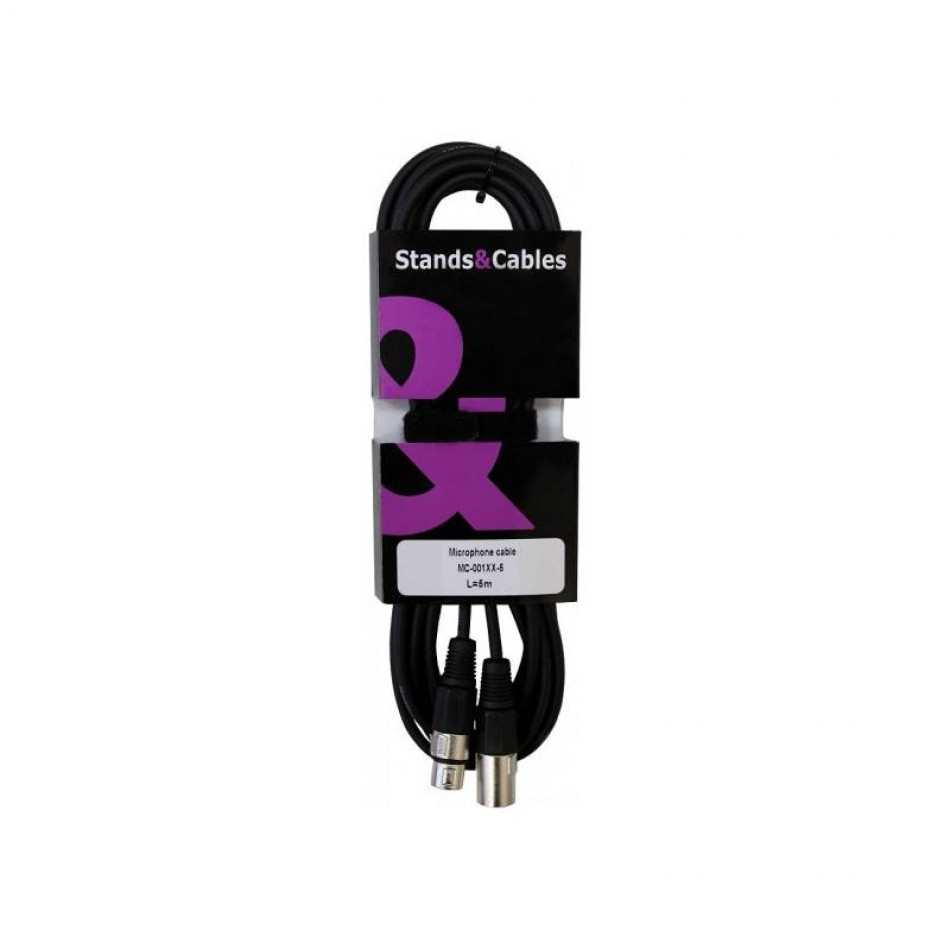 STANDS & CABLES MC-001XX-5 - Микрофонный кабель