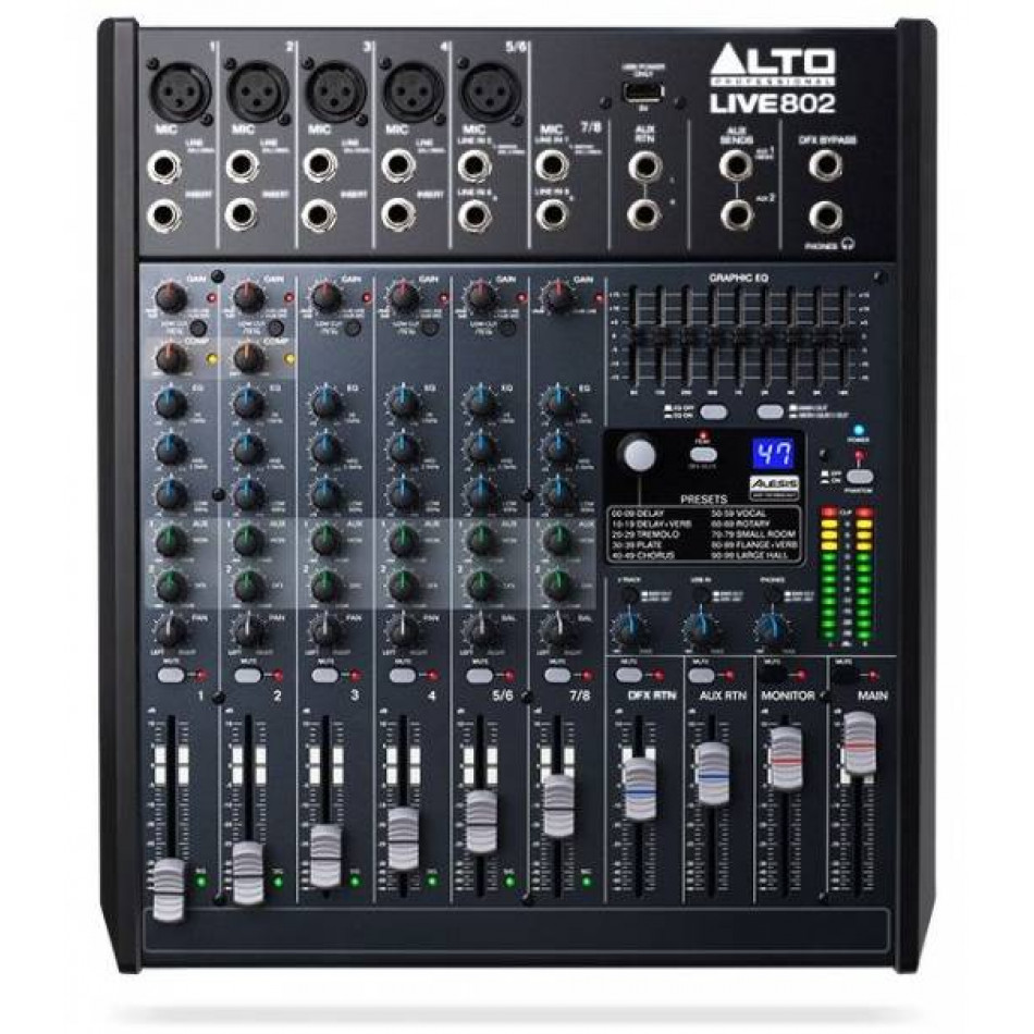 ALTO LIVE 802 - Микшерный пульт