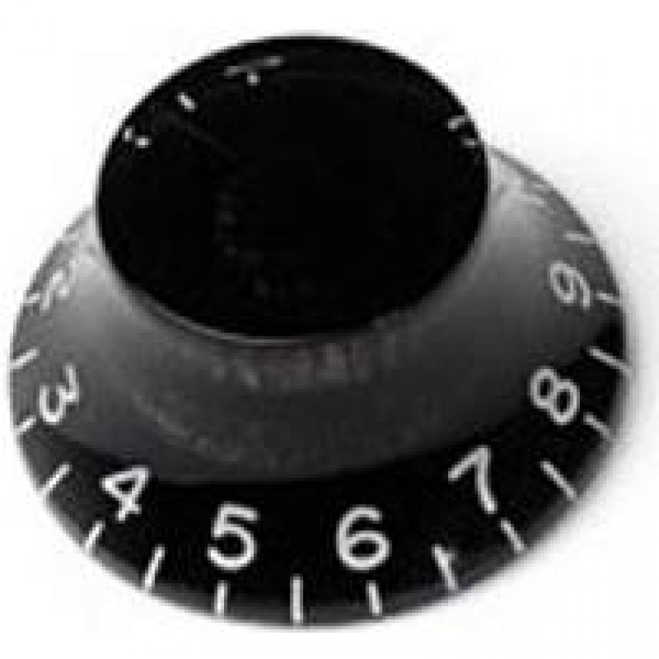 PAXPHIL KSP13-BLK Ручка потенциометра для электрогитары чёрн.