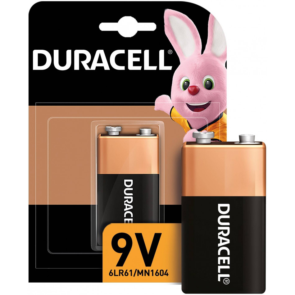 DURACELL 6LR61/6LF22 уп 1 шт - Батарейка тип 9V (