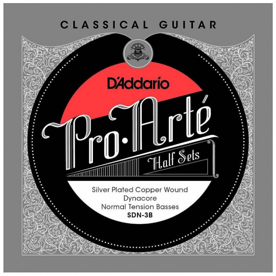 D'ADDARIO SDN-3B - Полукомплект струн для классической гитары