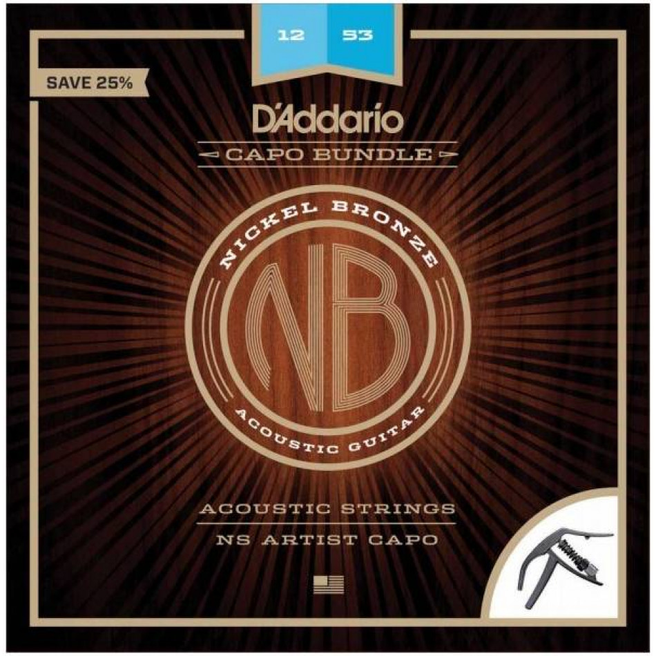 D'ADDARIO NB1253-CP10 - Струны для акустической гитары