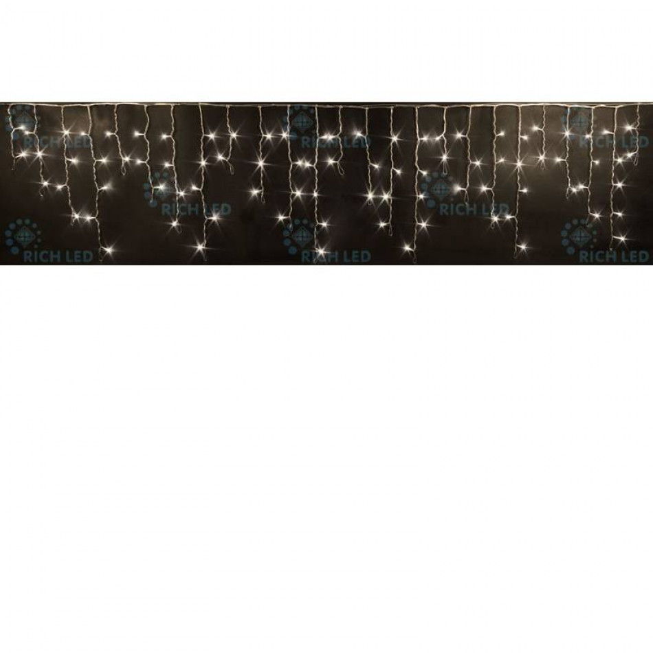 RICH LED RL-i3*0.5F-T/WW - Бахрома светодиодная