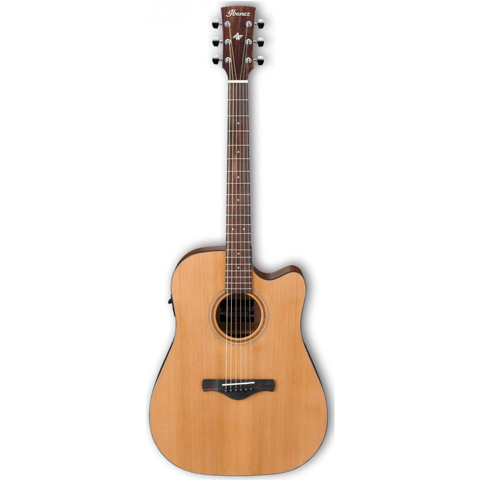 IBANEZ Artwood AW65ECE-LG - Гитара электроакустическая