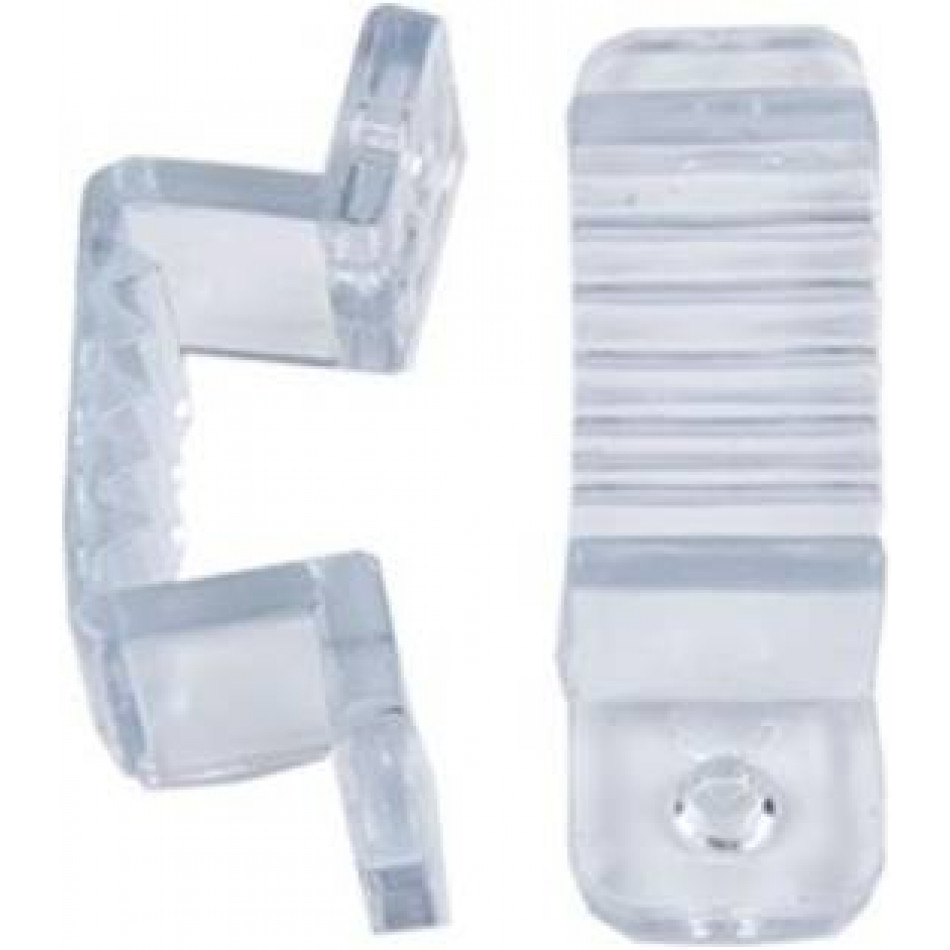 Ecola LED strip 220V connector holder скоба крепежная для IP68 12x7 ленты...