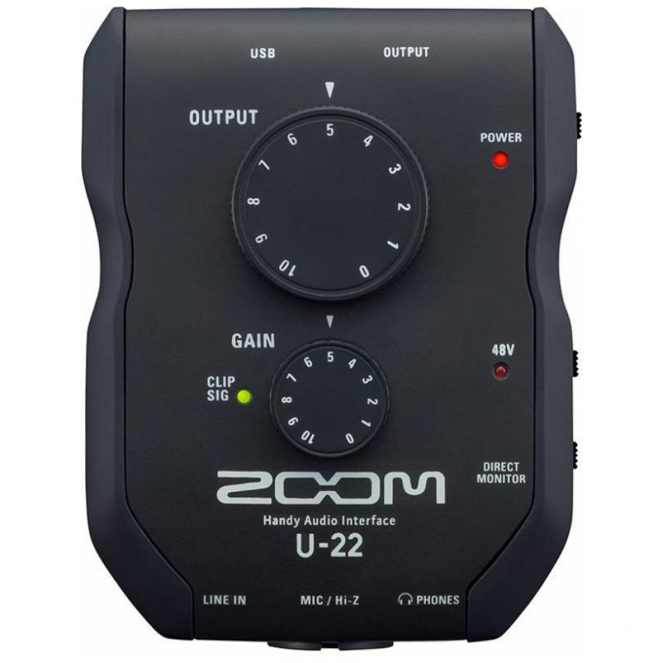 ZOOM U-22 - Звуковая карта