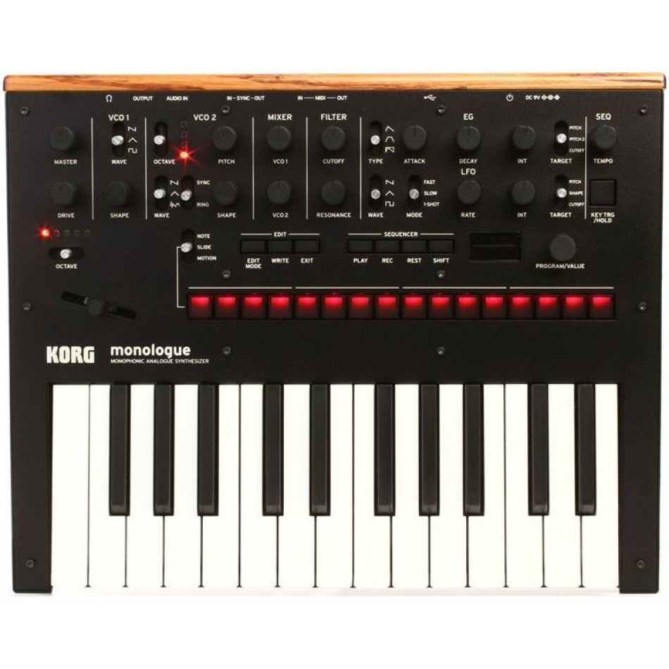 KORG MONOLOGUE-BK - Синтезатор аналоговый