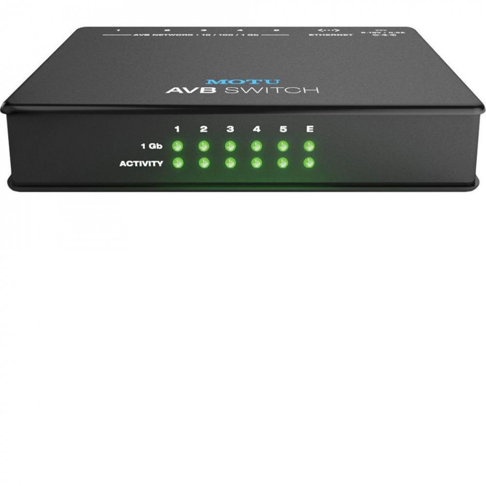 MOTU AVB Switch - Коммутационная панель