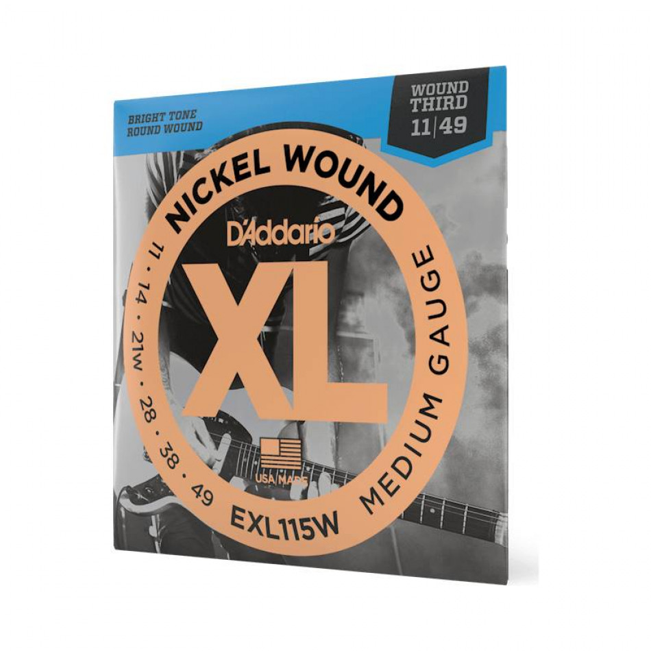 D'ADDARIO EXL115W - Струны для электрогитары