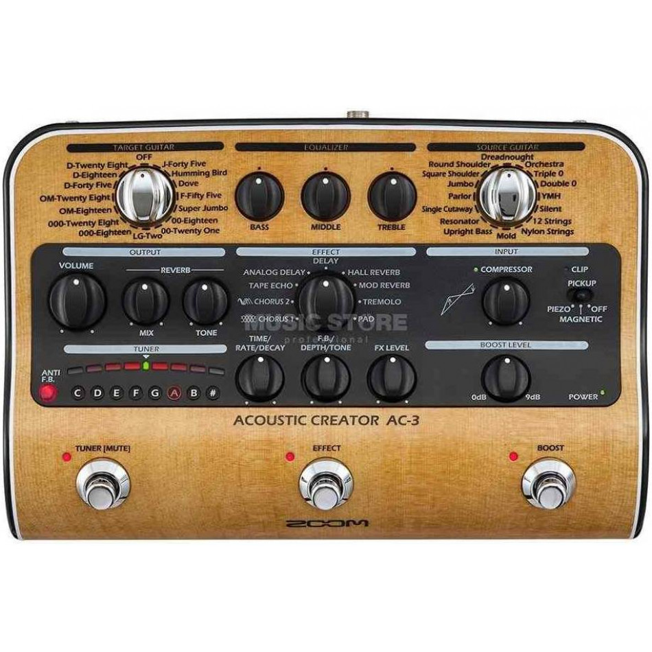 ZOOM AC-3 - Процессор эффектов