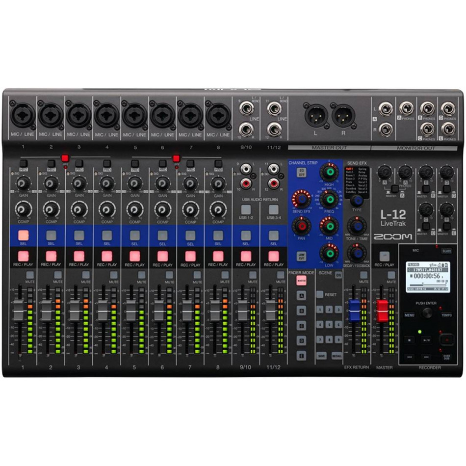 ZOOM L-12 LIVETRAK - Микшерный пульт