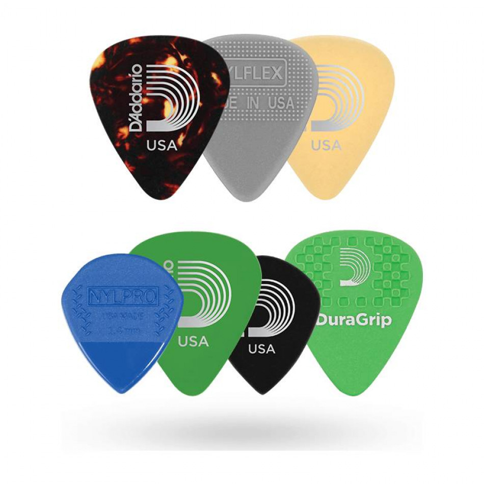 PLANET WAVES 1XVP4-5 - Набор медиаторов 7 шт.