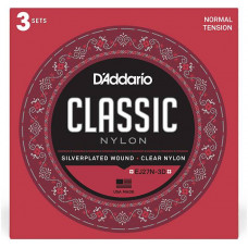 D'ADDARIO EJ27 N-3D - Струны для классической гитары
