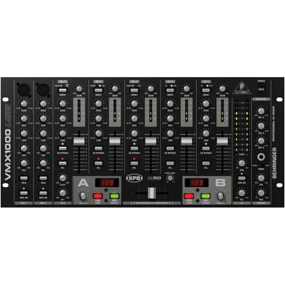 BEHRINGER VMX1000USB - DJ-Микшер