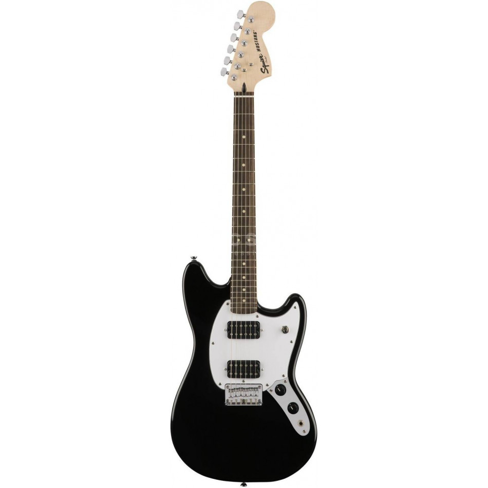 FENDER SQUIER BULLET MUSTANG HH BLK - Электрогитара шестиструнная