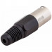 STANDS & CABLES XLR091 - Разъем XLR папа